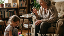 Une grand-mère accuse sa petite-fille de ne pas l'entendre